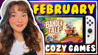 TOP 10 Cozy Games For FEBRUARY 2024 ❤️  Nintendo Switch  PC [upl. by Aekim814]