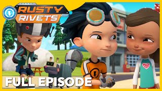 Rustys Robots vs Frankie Fritz  Rusty Rivets FULL EPISODE  Cartoons for Kids [upl. by Hyo]