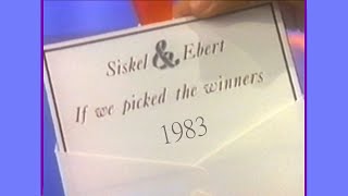 Siskel amp Ebert 1984  If We Picked the Winners 1983 [upl. by Allenaj]