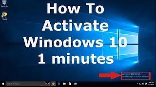 How to activate Windows 10  Activate Windows 10 using CMD [upl. by Lazaro]