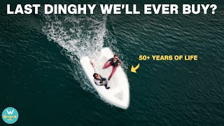 Our Search For The Ultimate Dinghy rigid vs inflatable [upl. by Arimihc]