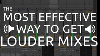 The Most Effective Way to Get Louder Mixes [upl. by Plath]