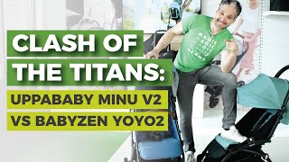 BABYZEN YOYO2 vs UPPAbaby MINU V2 Comparison  Lightweight Travel Strollers  Magic Beans Reviews [upl. by Ahsiekat]