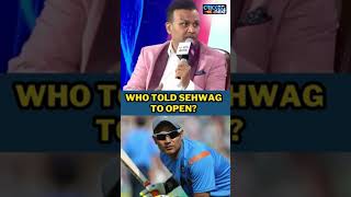 Who Told Virender Sehwag To Open  CricketNext  Cricket News  shorts [upl. by Ledba]