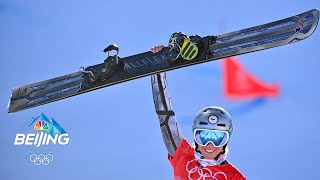 The best snowboard racer in the world is an alpine skier  Winter Olympics 2022  NBC Sports [upl. by Arabel]