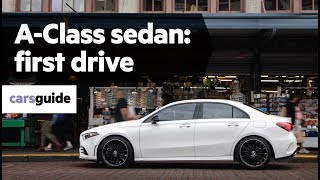 MercedesBenz AClass sedan 2019 review [upl. by Gnaw]