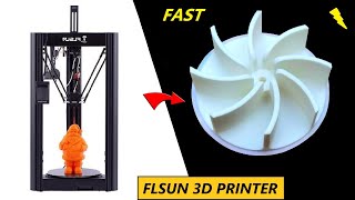 Woohoo  Fast FLSUN SR Racer 3D Printer  Turbine Printing Test amp Review [upl. by Ehav237]