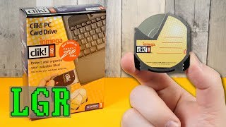 LGR Oddware  Iomega Clik Tiny 40MB Disk Drive [upl. by Bullivant]