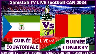 Guinée équatoriale vs Guinée En Direct CAN 2024 Commenté en temps réel  Gamstafi TV [upl. by Aiyekal556]