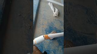 How to pipe socket fixingpvc pipe joint socket install plasticpipe ytshorts pvc [upl. by Pearce]