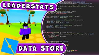 Как создать Leaderstats  DataStore в Roblox Studio 2023 [upl. by Eleph]