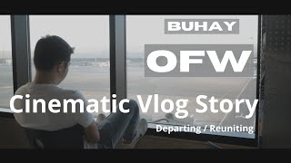 Buhay OFW sa Dubai l Cinematic Vlog Story l Airport Scene [upl. by Danette]