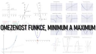 Funkce omezená maximum a minimum funkce [upl. by Nyleaj]