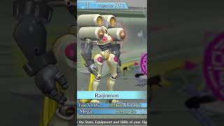 Justimon Evolution to Raijinmon Mega Digimon  Skill Rajinmon  Digimon Story Cyber Sleuth [upl. by Alimrahs]