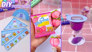 Easy Craft Ideas  DIY Miniature Crafts Idea  school hacks  paper craft  mini craft  how to make [upl. by Deelaw]