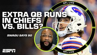 Expect Josh Allen to RUN  Marcus Spears previews Chiefs vs Bills on SNF  NFL Live [upl. by Ashleigh807]