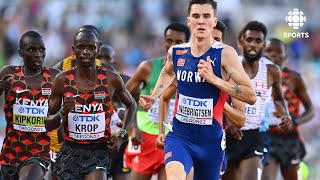 Mohammed Ahmed 5e au 5000 m Jakob Ingebrigtsen en or  Mondiaux  Athlétisme [upl. by Celin507]