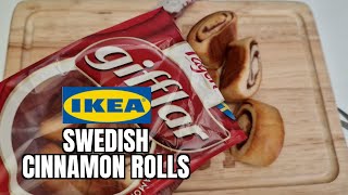 IKEA UK Food  SWEDISH GIFFLAR CINNAMON ROLLS [upl. by Greggs]