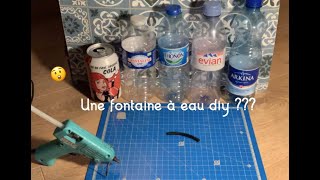 Faire une mini fontaine eau DIY [upl. by Tormoria841]