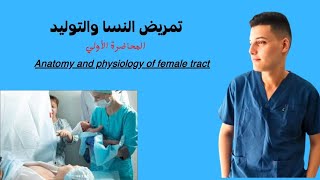 تمريض النسا و التوليد محاضرة 🇰🇼🇪🇬 Anatomy and physiology of female tract [upl. by Nivrek]