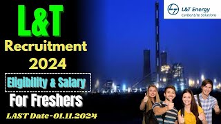 LampT Diploma Engineer Trainee Recruitment 2024 l L and T Vacancy for Freshers [upl. by Auhsaj492]