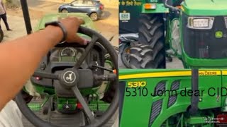 5310 John Deere 4x4 drive new tractor 2024 model new changes 😁😂automobile farming [upl. by Rann]