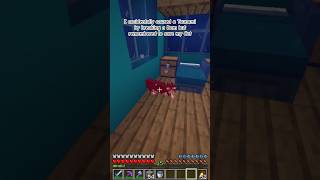 I tried to save my Cat from a Tsunami in Minecraft minecraft [upl. by Ecinrev715]