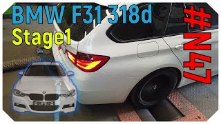 Chiptuning BMW F31 318d 143KM stage1  VLOG  hamownia testy drogowe porównanie wtryskiwaczy 320d [upl. by Christopher653]