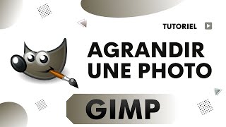 Comment agrandir une photo avec gimp [upl. by Ailahs]