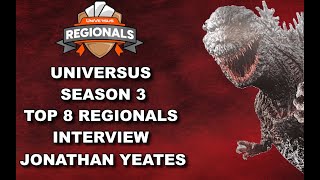 Universus Season 3 Regionals Finalist Jonathan Yeates [upl. by Aisayn]