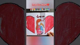 Surprise Gift For Mother  Mother Daughter Love ❤️ ytshorts mothersday easydrawing viraldrawing [upl. by Meaghan]