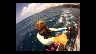 Sarah Hébert sailing on the East Cost of New Caledonia  Part 1 [upl. by Gierk]