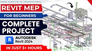 Revit 2024 Complete Revit MEP for Beginners  Revit MEP Design [upl. by Eissat145]