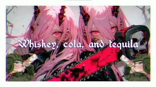 Whiskey Cola amp Tequila  Maco Mamuko English Lyrics [upl. by Eppillihp400]