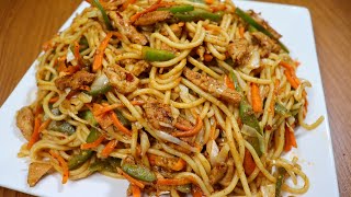 Spicy Chicken Spaghetti Recipe  Chicken amp Vegetable Spaghetti  Quick amp Delicious Spaghetti Recipe [upl. by Gershom698]