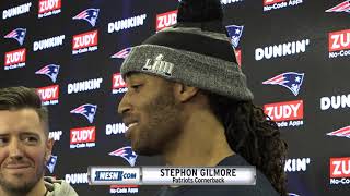 Stephon Gilmore on upcoming draft and 2019 season [upl. by Notlil]