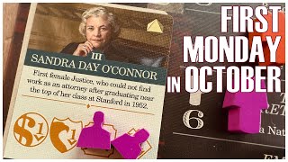 First Monday in October Kickstarter  Fort Circle Games  Board Game [upl. by Htidra205]