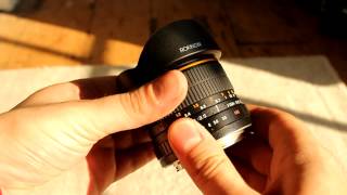 Samyang 8mm f35 Fisheye Lens Review with samples [upl. by Symer]