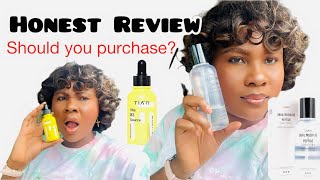 Honest Review on Tiam Niacinamide B3 source and Jumiso Snail Mucin  Peptide [upl. by Aiynat]