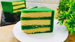 Pandan Layer Cake Recipe [upl. by Jim]