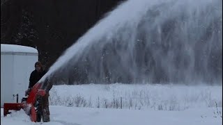 Ariens 30” Deluxe Carbureted Snowblower ReviewFunctions [upl. by Noelopan793]