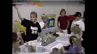 Aug 1998 Mikes 9th Birthday Wrestling Football Halloween [upl. by Asilrac24]