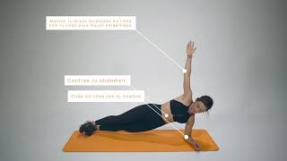 Plancha Lateral  Side Plank [upl. by Attenwahs844]