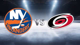 New York Islanders 7101 vs Carolina Hurricanes 82 [upl. by Margaux]