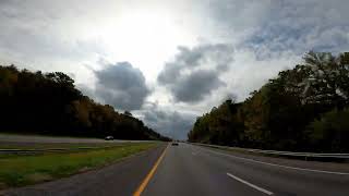 Catskill Driving 006 Timelapse New Baltimore to Catskill New York [upl. by Itsim]