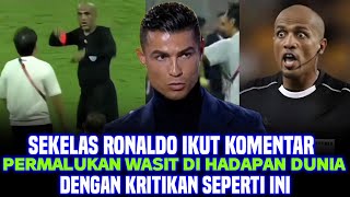 Sampai Sebut Wasit Begini Komentar Berani Ronaldo Lihat Gol Ke2 Bahrain yang Kontroversial [upl. by Pulchia]