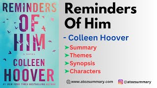 Reminders Of Him by Colleen Hoover Analysis amp Summary remindersofhim colleenhoover [upl. by Ivad733]