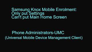 Remove Samsung Knox Mobile Enrollment Samsung Galaxy S7 Verizon G930V Nougat [upl. by Ahsiemat]