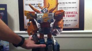 Transformers Movie Unicron  25th Anniversary Amazon Exclusive wKranix MiniCon Figure Review [upl. by Allison]