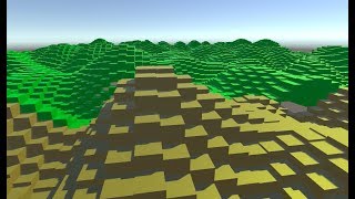 Simple Minecraft Voxel terrain in Unity [upl. by Lail]